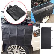 OwnMy Lightweight Automotive Mechanic Magnetic Leather Fender Cover Protector Gripper Mat Pad with Hooks for Repair Automotive Work
